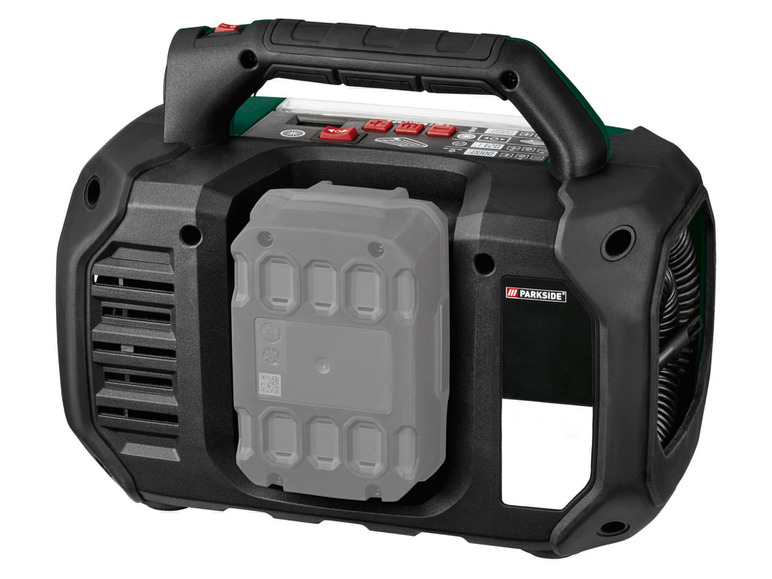 Ga naar volledige schermweergave: PARKSIDE® Accucompressor en -luchtpomp »PKA 20-Li B2«, 20 V - afbeelding 6