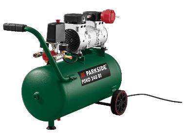 PARKSIDE® Compresseur silencieux »PSKO 248 B1«, cuve de 24 l