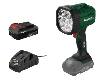 PARKSIDE® Lampe de poche sans fil 20 V PHLA20 avec batterie et chargeur