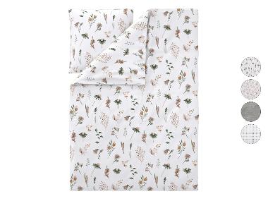 LIVARNO® Housse de couette en flanelle fine, 140 x 200 cm