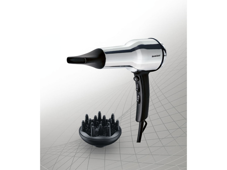 Ga naar volledige schermweergave: SILVERCREST® PERSONAL CARE Haardroger, 2000 W, met ionenfunctie - afbeelding 8