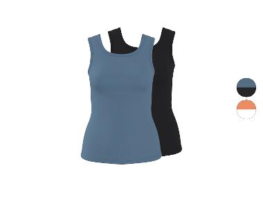 ESMARA® Débardeurs pour femmes, 2 pièces