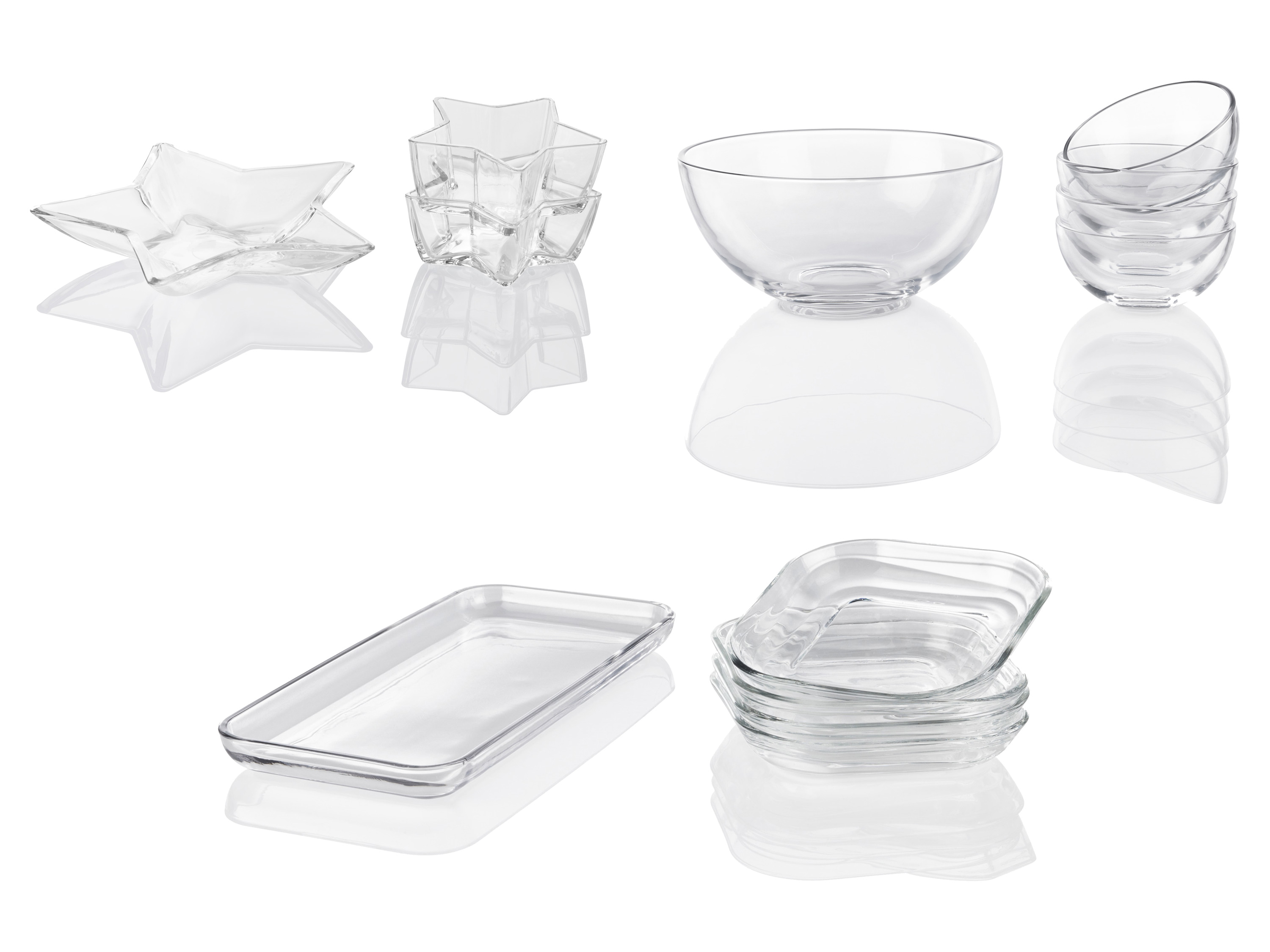 Glazen schalen LIVARNO home