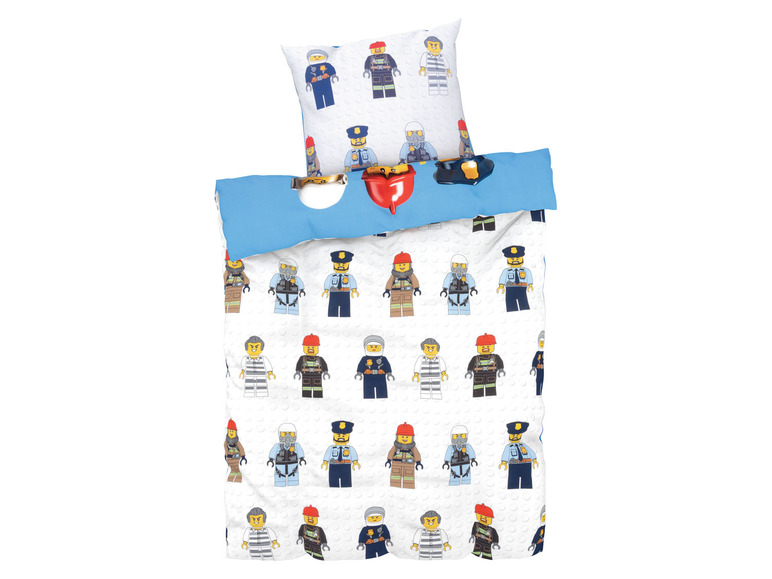 Ga naar volledige schermweergave: LEGO Katoenen dekbedovertrek voor kinderen, 140 x 200 cm - afbeelding 17