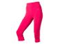 Roze capri-leggings voor dames.
