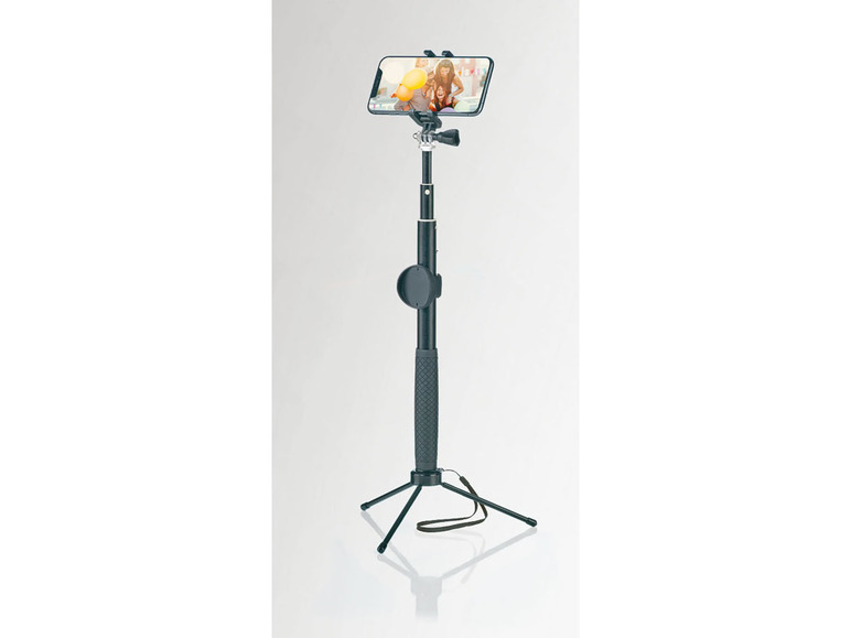 Aller en mode plein écran SILVERCREST® Selfie-stick, Bluetooth®, trépied amovible - Photo 5