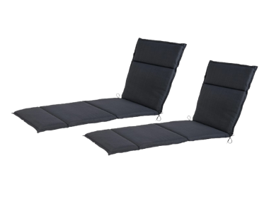 LIVARNO® Set de 2 coussins pour chaise longue 190 x 58 cm »Houston«