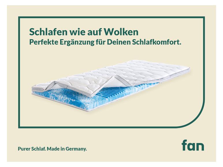 7 Zones Verkoelende Gel Traagschuim Topper | Goods