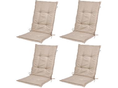 Lot de 4 coussins pour chaise de jardin, 113 x 50 cm LIVARNO home