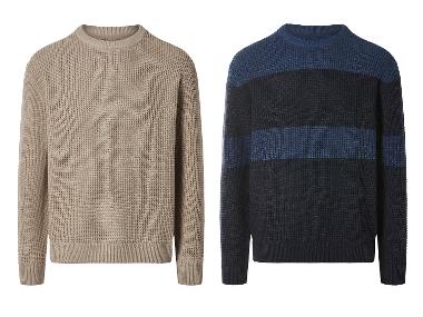 ESMARA MEN Pull en maille fine pour hommes
