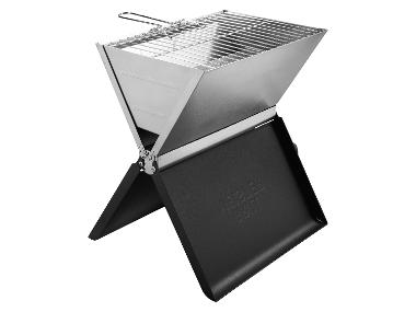 GRILLMEISTER Barbecue pliant au charbon de bois