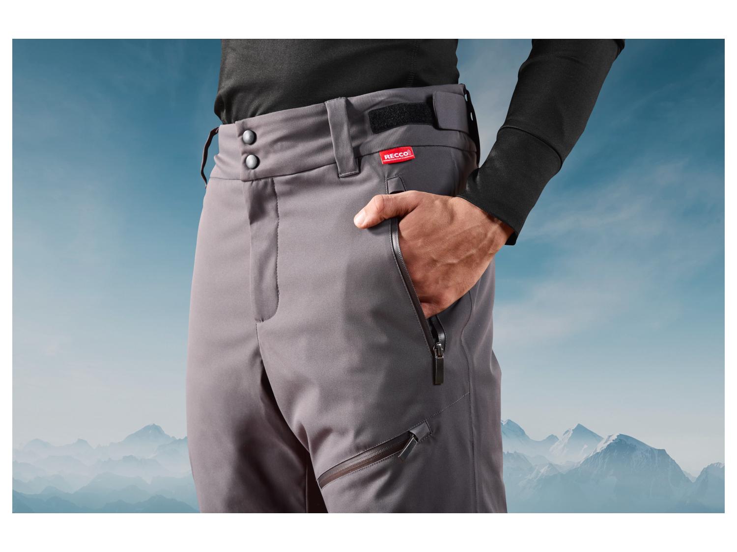 Kjus Pantalons De Ski Pour Hommes Formula Gris Mélange Taille