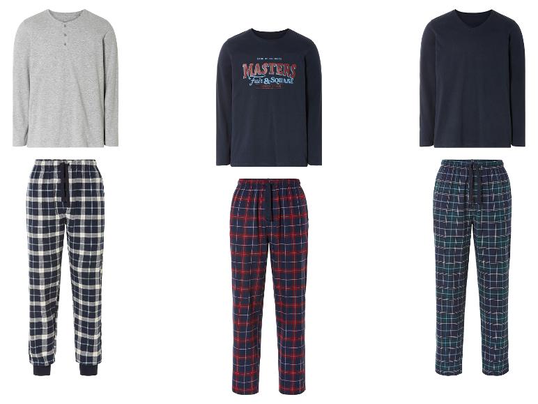 Pyjama avec pantalon en flanelle pour hommes LIVERGY®
