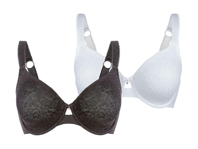 Ga naar volledige schermweergave: esmara® Set van 2 minimizer-beha's met kant - afbeelding 2