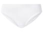 Eenvoudige witte damesonderbroek
