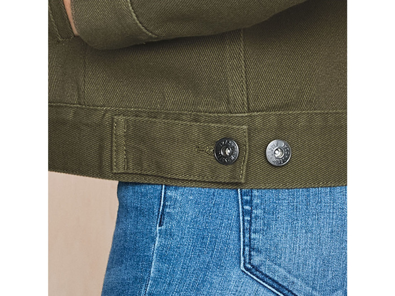 Ga naar volledige schermweergave: esmara® Oversized jeansjas met insteekzakken - afbeelding 8