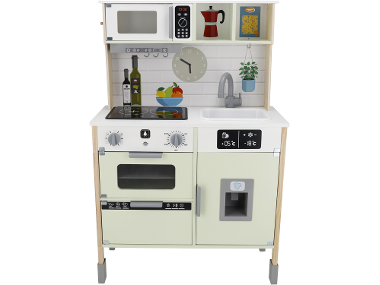 LUPILU® Cuisine en bois, 24 pièces