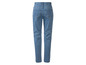 Jeans bleu pour femme.