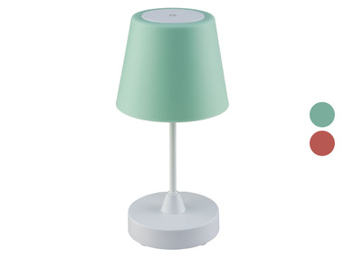 LIVARNO home Lampe de table sans fil avec abat-jour interchangeable