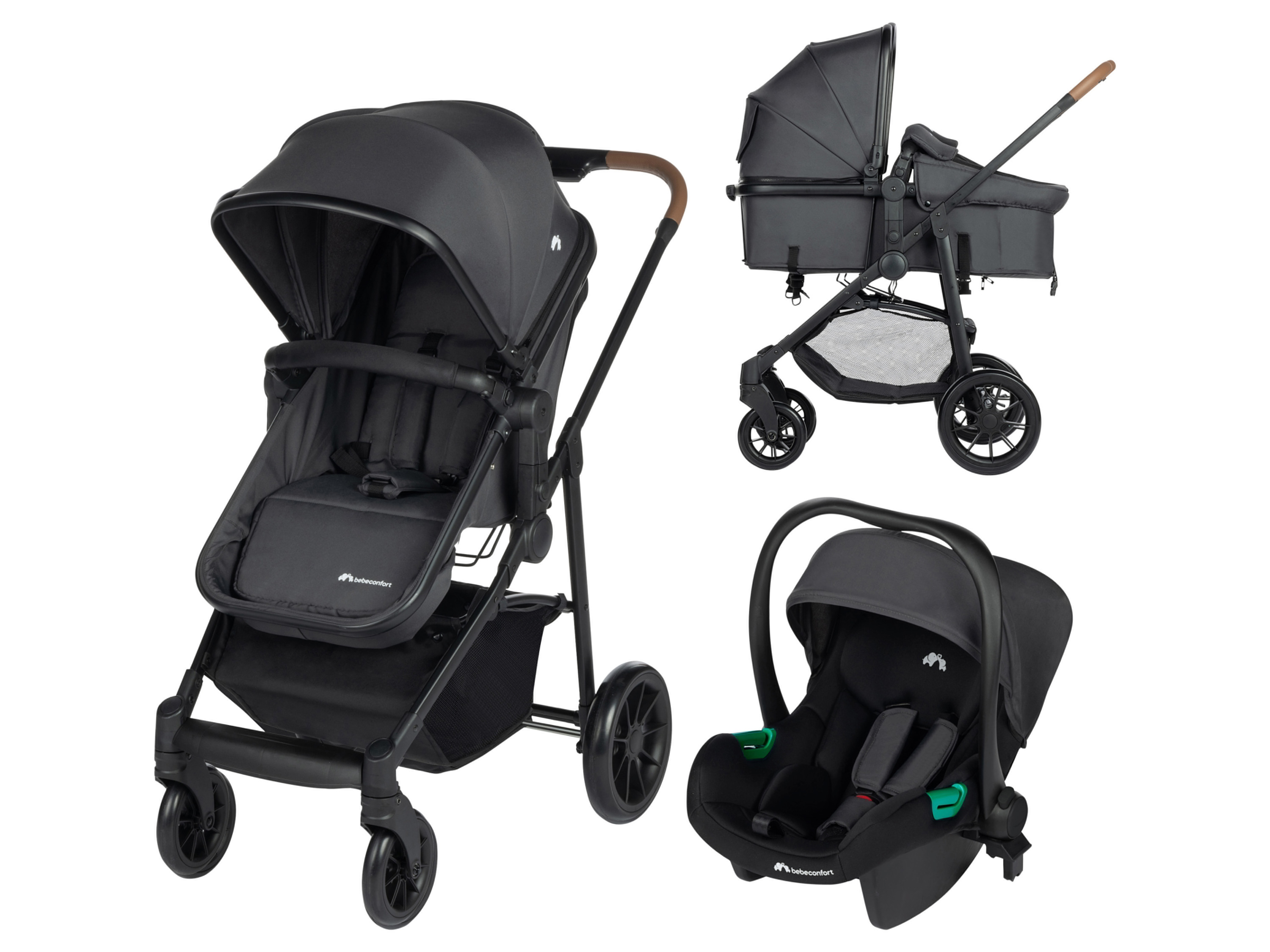 bebeconfort Kinderwagen 3-in-1 Haze Trio