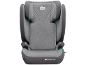 Siège-auto pour enfant gris avec appui-tête et protections latérales