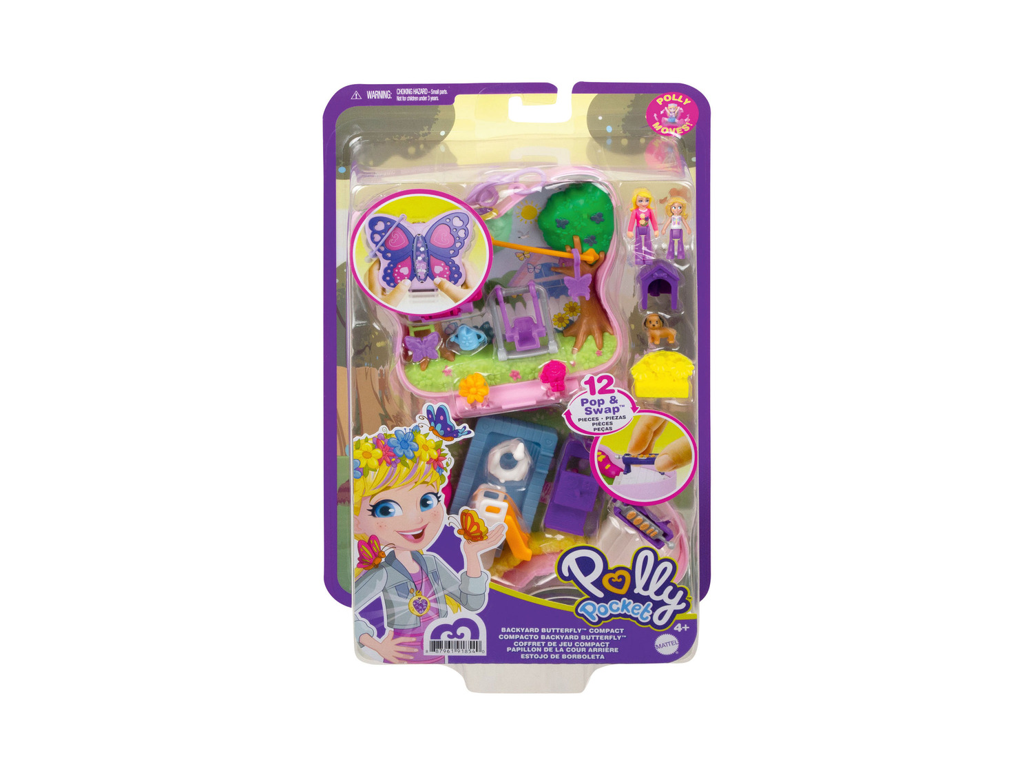 MATTEL Mallette de jeu Polly Pocket World