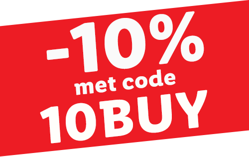 10% korting met code 10BUY