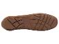 Semelle de chaussures marron en daim.