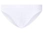 Witte damesonderbroek met geribbelde textuur