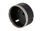 Een Parkside Performance diamantboor voor gaten met een diameter van 83 mm.