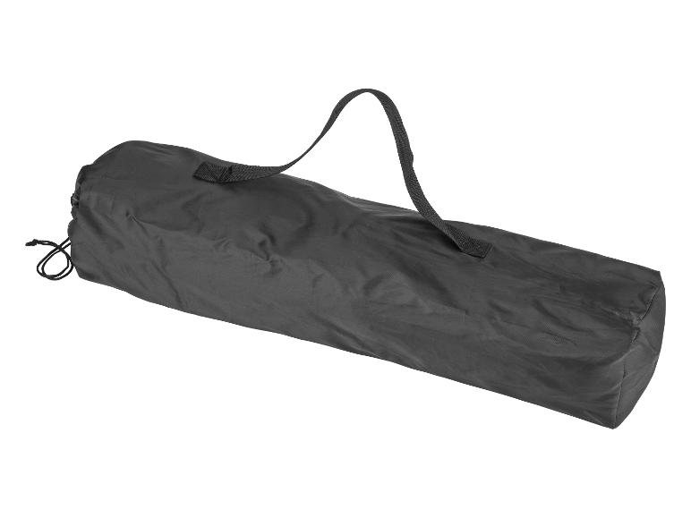 Sac de transport noir pour chaise pliante.