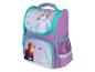 Sac à dos violet et turquoise, motif La Reine des Neiges.