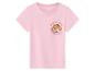 Roze kinder-T-shirt met Paw Patrol Skye-print en de tekst 'PLAY OUTSIDE! LOVE. ALWAYS'