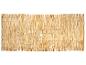 Bamboe schutting of natuurlijke houten mat op een witte achtergrond