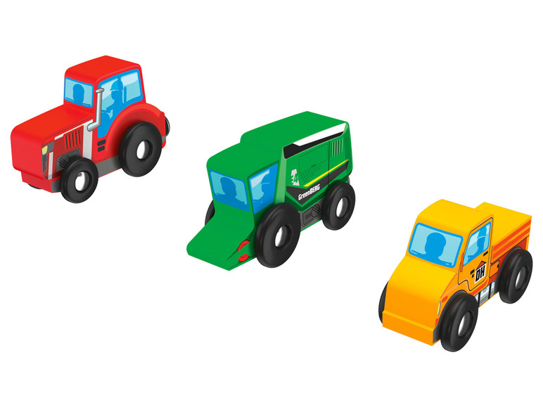 Ga naar volledige schermweergave: Playtive Houten voertuigenset - afbeelding 4