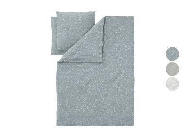 LIVARNO® Housse de couette en satin de microfibre, 260 x 240 cm