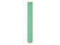 Objet cylindrique vert avec des capuchons blancs sur fond blanc