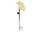 Solar tuinlamp in de vorm van bloemen, geel oplichtend