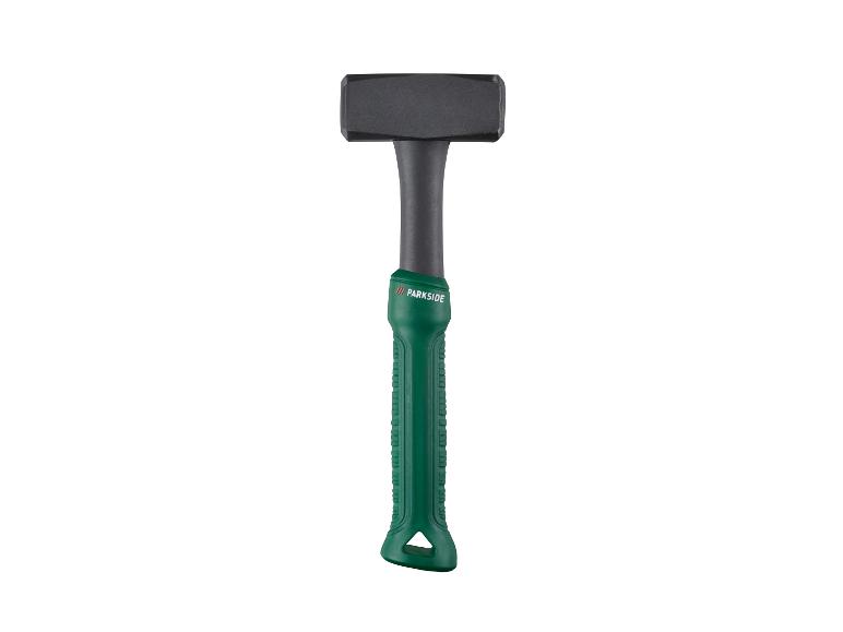 PARKSIDE moker met een zwarte kop en een groen handvat