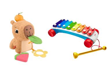 Fisher-Price Xylophone ou capybara en peluche