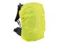 Crivit rugzak met gele regenhoes.