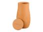Parkside terracotta pot met deksel.