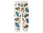 Pantalon de jogging blanc cassé pour enfant avec imprimé Hot Wheels.