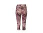 Legging d'entraînement femme Crivit à motif marbré rose et violet