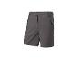 Grijze shorts voor dames met zakken.