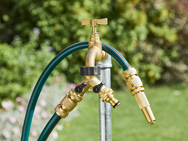 Ga naar volledige schermweergave: PARKSIDE® Slangaansluitset, messing, antiroest - afbeelding 5