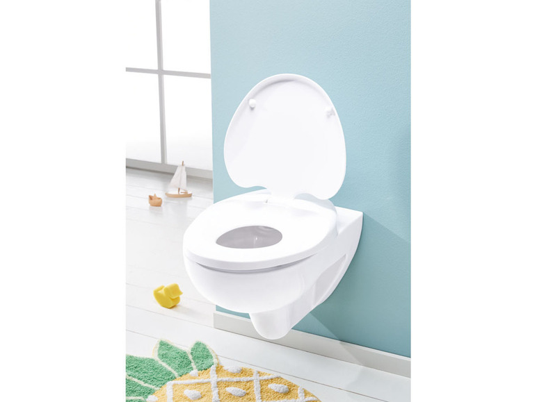 Aller en mode plein écran LIVARNO home Abattant WC avec réducteur enfant intégré - Photo 6