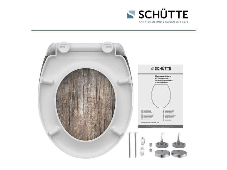 Ga naar volledige schermweergave: Schütte WC zitting duroplast, met soft-close-mechanisme - afbeelding 50