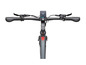 Gros plan sur le guidon d'un vélo électrique noir avec un écran Bafang.