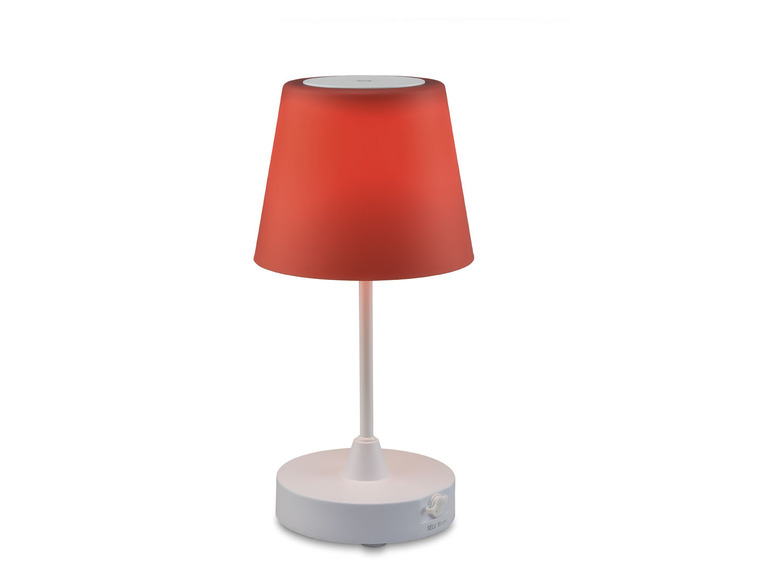 Aller en mode plein écran LIVARNO home Lampe de table sans fil avec abat-jour interchangeable - Photo 10